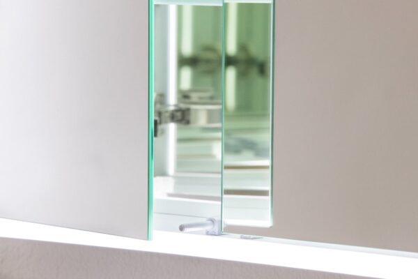 ESPEJO DE BAÑO CAMERINO CUADRADO- 195 € (80x70x13,6cm) - Imagen 6