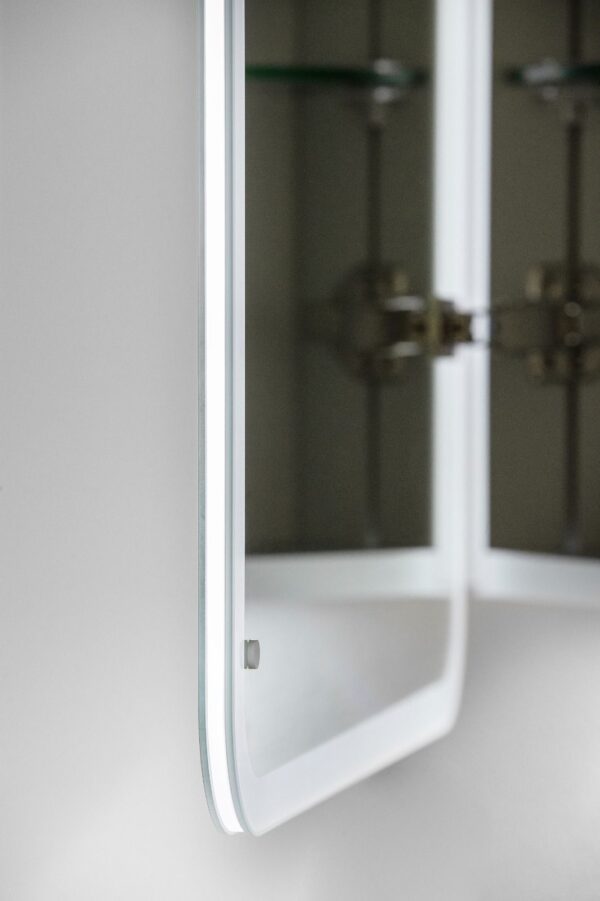 ESPEJO DE BAÑO CAMERINO CUADRADO- 195 € (80x70x13,6cm) - Imagen 2